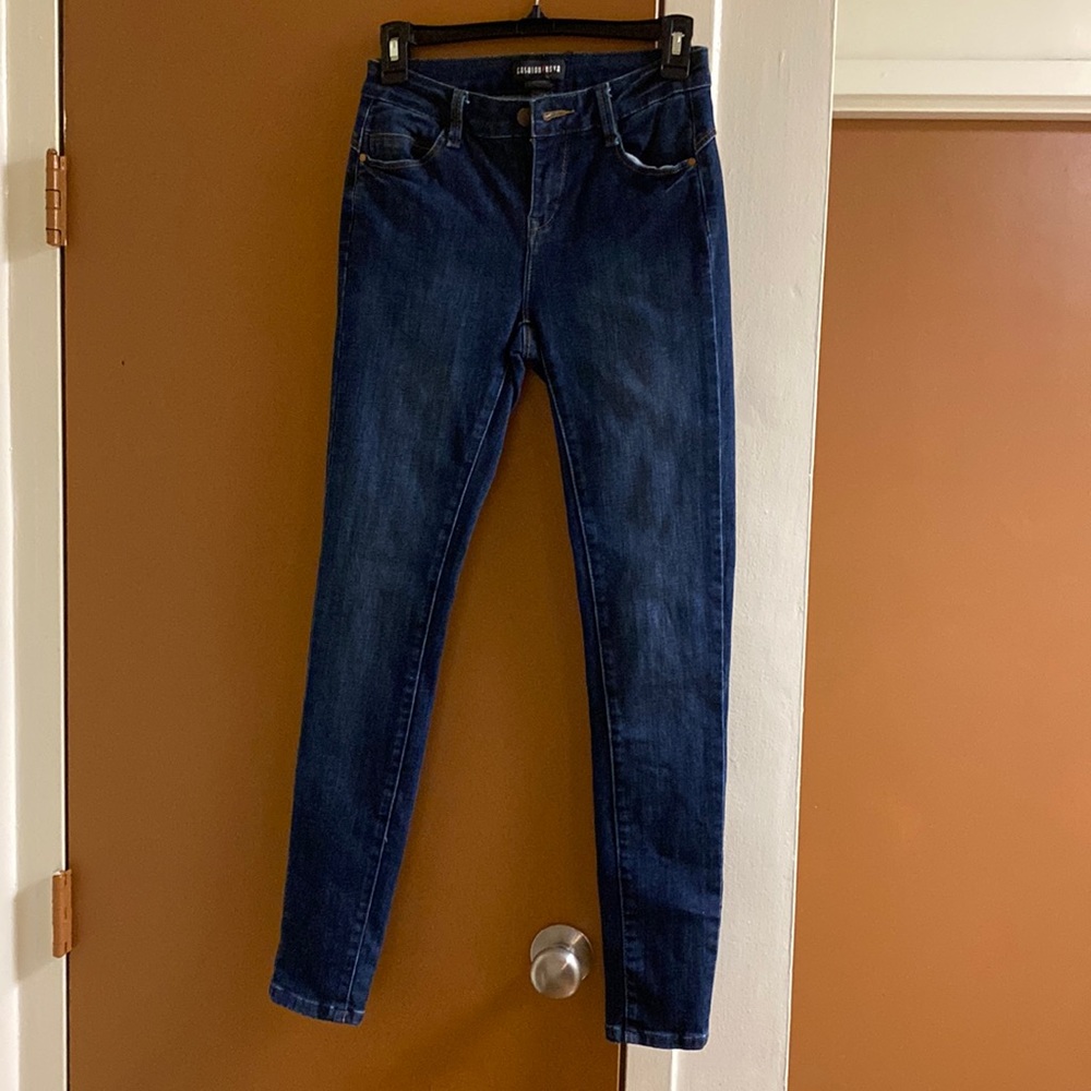 Skinny jean dark blue